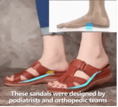 Orthopedic Bunion Corrector Shoes With Arch Support - Sandals For Women