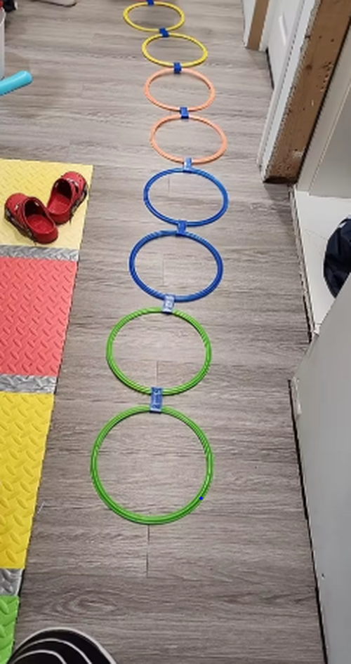 Kids Outdoor Jump Ring Training Game Set photo review