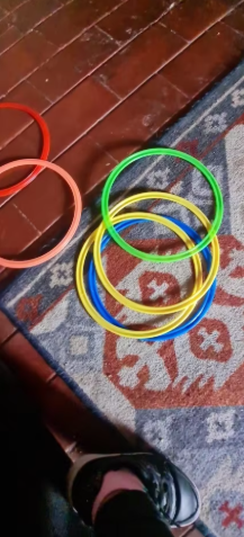 Kids Outdoor Jump Ring Training Game Set photo review