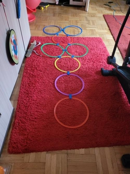 Kids Outdoor Jump Ring Training Game Set photo review