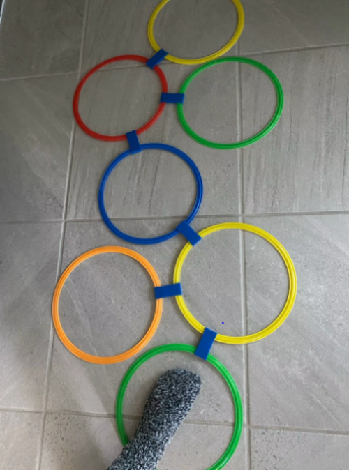 Kids Outdoor Jump Ring Training Game Set photo review