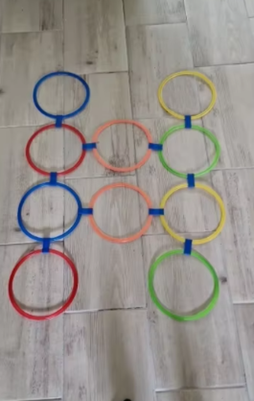 Kids Outdoor Jump Ring Training Game Set photo review