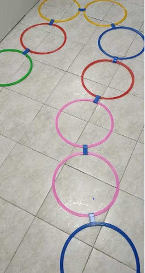 Kids Outdoor Jump Ring Training Game Set photo review