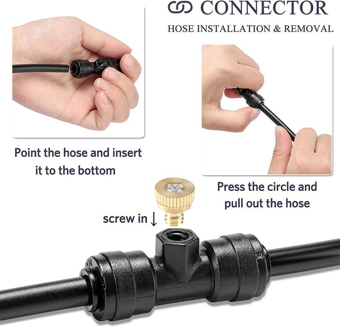 Outdoor Misting Cooling System