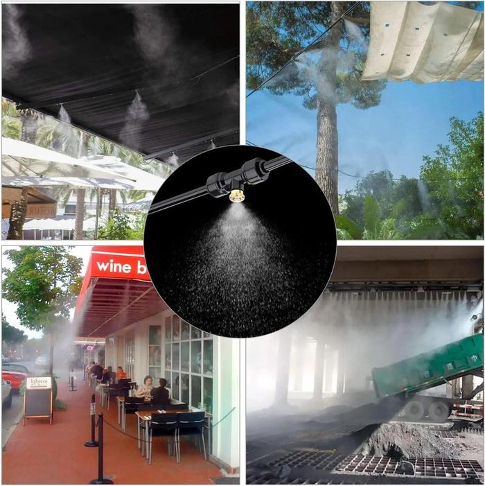 Outdoor Misting Cooling System