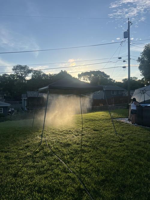 Outdoor Misting Cooling System photo review