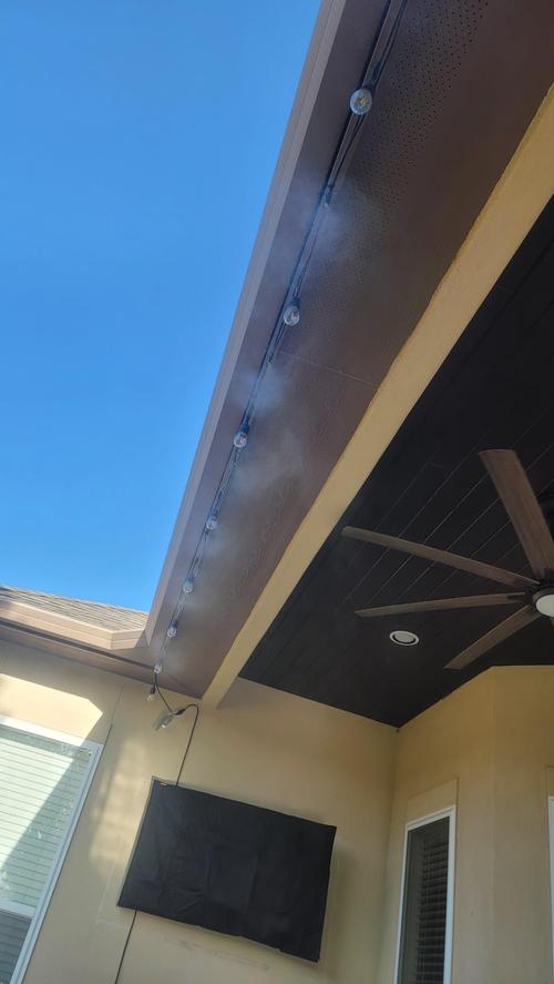 Outdoor Misting Cooling System photo review