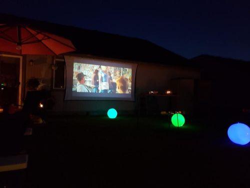 Outdoor Projector Screen (Up to 150 Inches) photo review