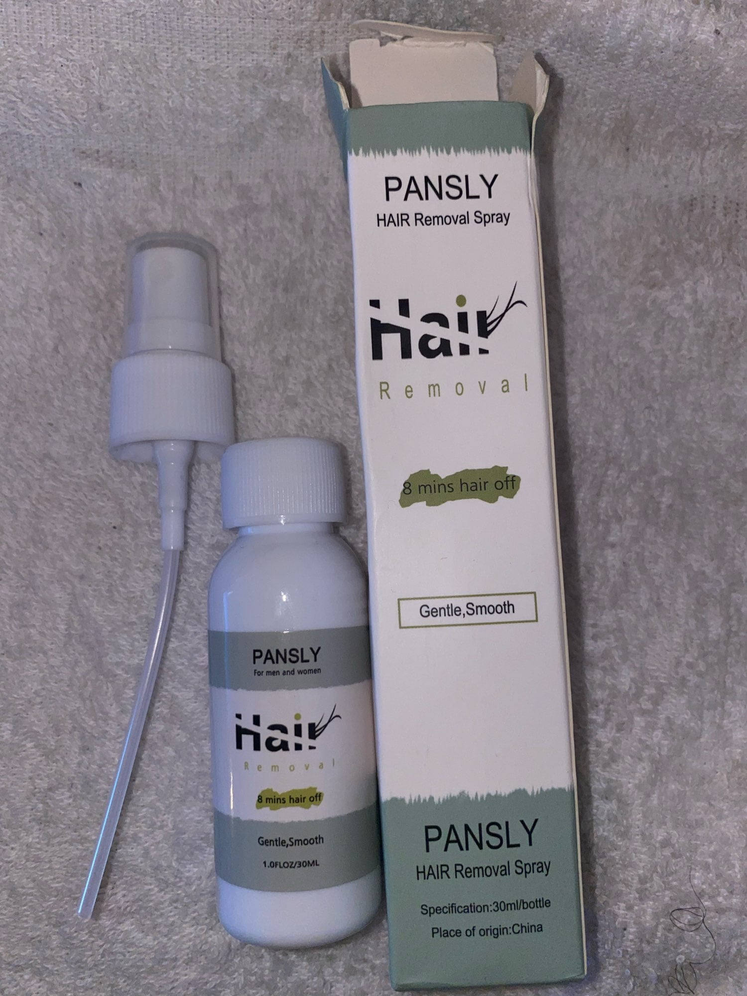 Pansly hair deals removal spray reviews