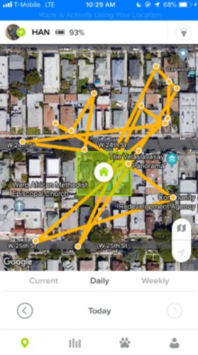 GPS Tracker Mini Locator Device For Pets, Square Bluetooth Anti-Lost device photo review