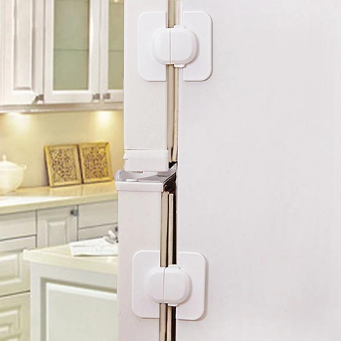 Plastic Baby Safety Lock for Fridge Door Protection