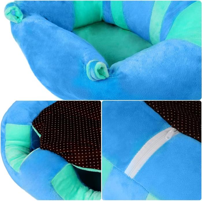 Plush Baby Support Seat Chair for Sitting Up Comfortably