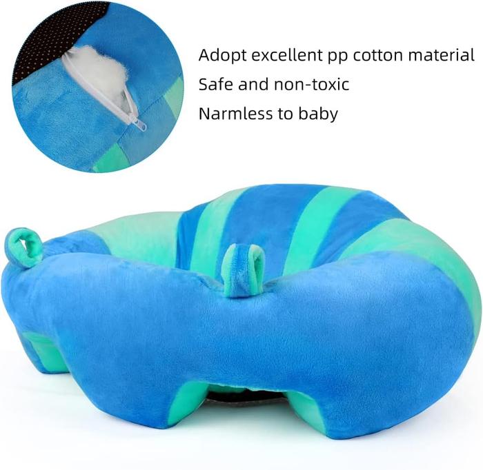 Plush Baby Support Seat Chair for Sitting Up Comfortably