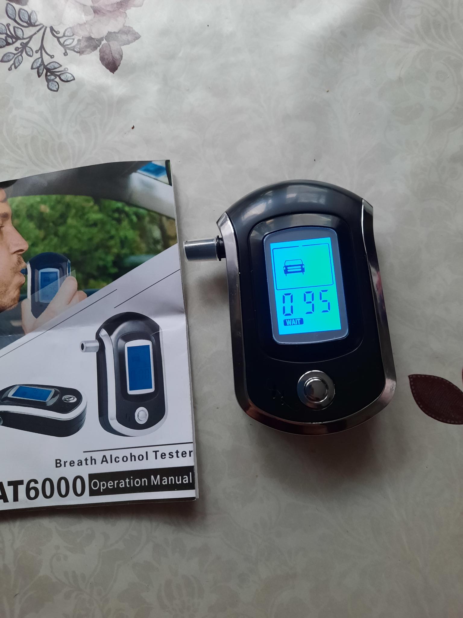 Police-Grade Professional Alcohol Tester Breathalyzer photo review