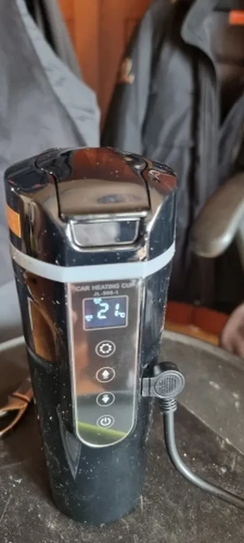 Portable 450ml Car Heating Cup with Quick Boil and Low Noise photo review
