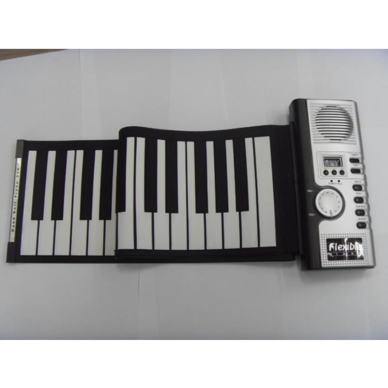 Portable Electric Roll Up Keyboard Piano, 61 Key Hand Roll Piano photo review