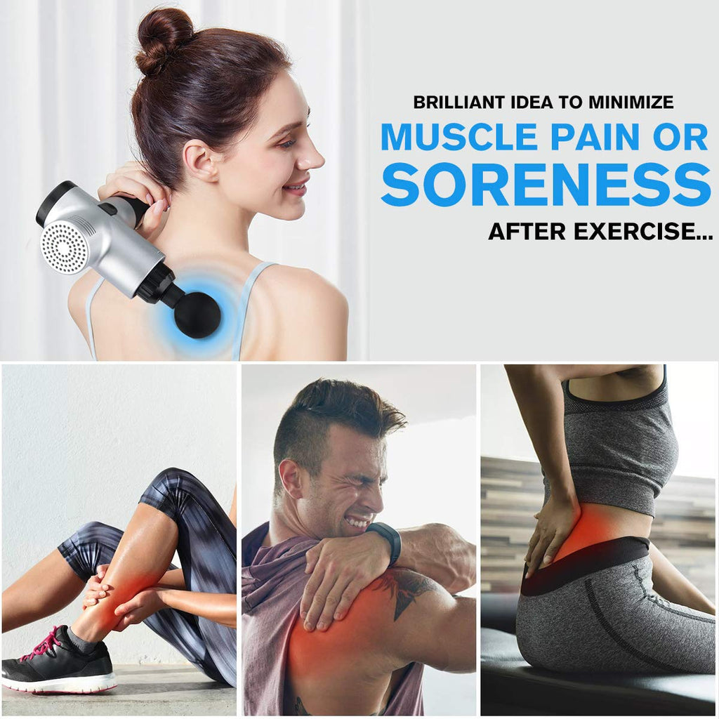 4-in-1 Muscle Massager – Pain Relief and Body Relaxation