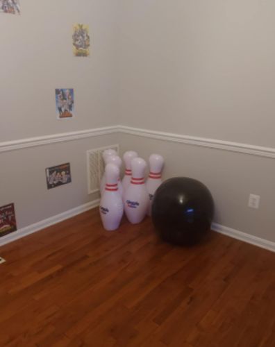 Portable Home And Outdoor Bowling Game Set photo review