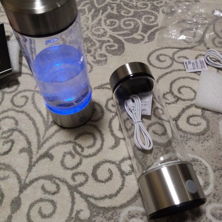 Portable Hydrogen Ionizer Water Bottle photo review