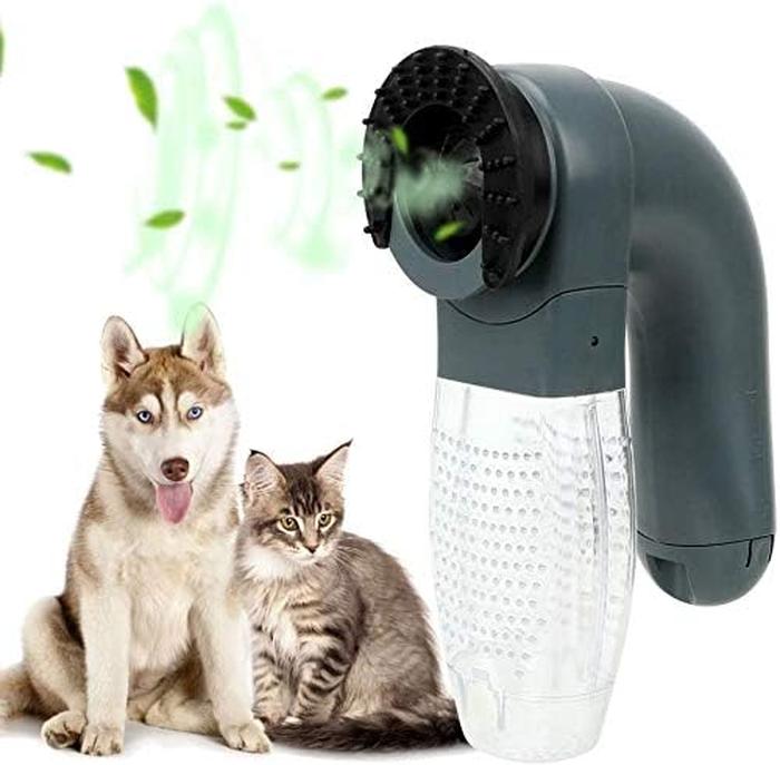 Portable Low-Noise Pet Hair Remover with Massage Head