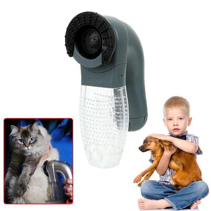 Portable Low-Noise Pet Hair Remover with Massage Head