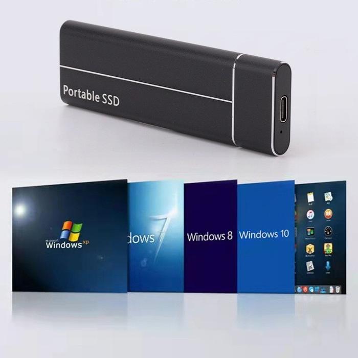 Portable SSD High-Speed External Hard Drive