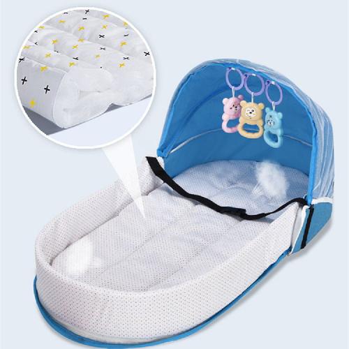 Portable Travel Baby Nest with Mosquito Net