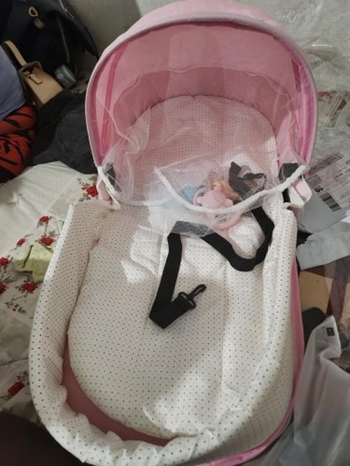Portable Travel Baby Nest with Mosquito Net photo review