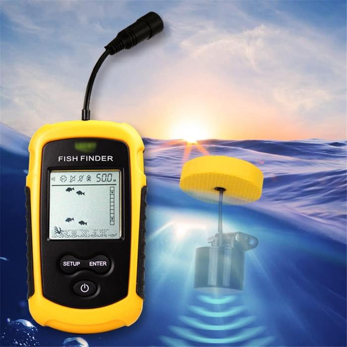 Wireless and Wired Fish Finder with 100m Sonar Detection