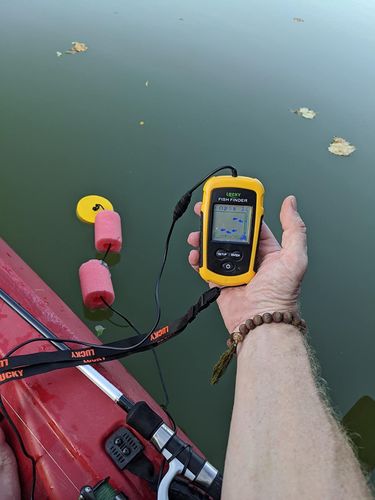 Portable Wireless Smart Pro Fish Finder Sonar Detector With Display photo review