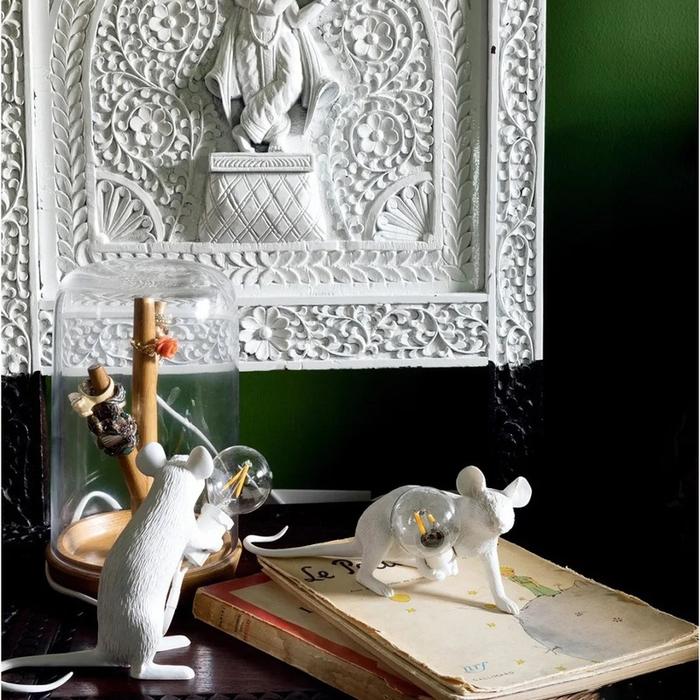 USB LED Mouse Night Lamp for Home Decor