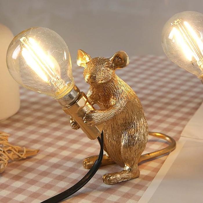 USB LED Mouse Night Lamp for Home Decor