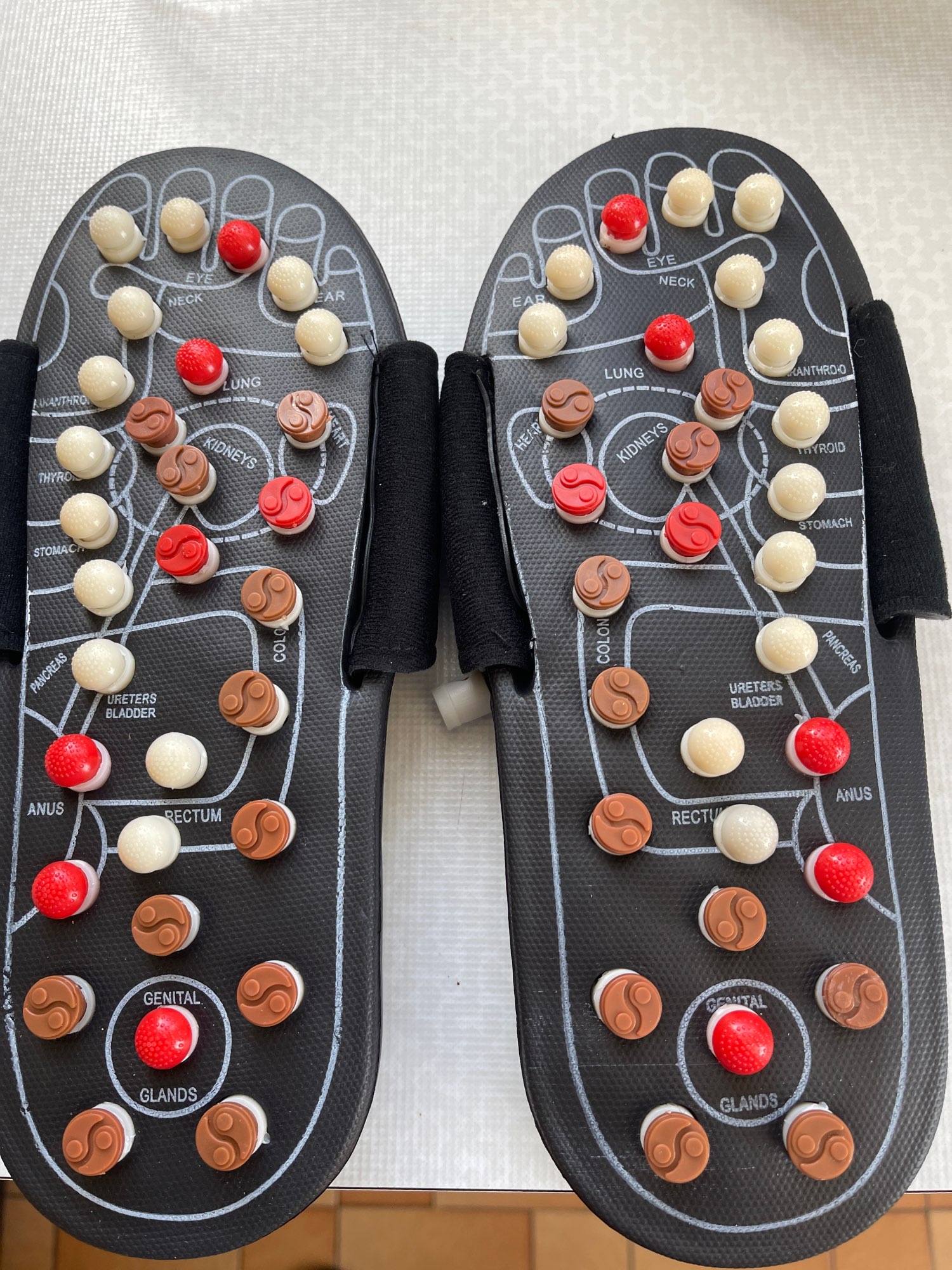 Premium Acupressure Foot Massager Reflexology Sandals photo review