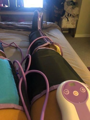 Premium Air Compression Foot And Leg Massager Circulation Machine photo review