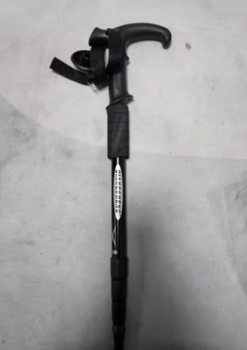5-Section Foldable Telescopic Hiking Walking Stick Pole photo review