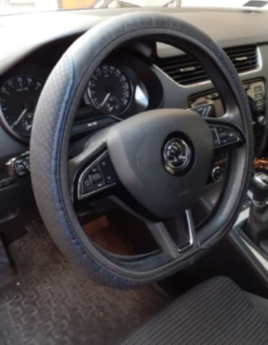 Premium Leather Car Steering Wheel Cover photo review