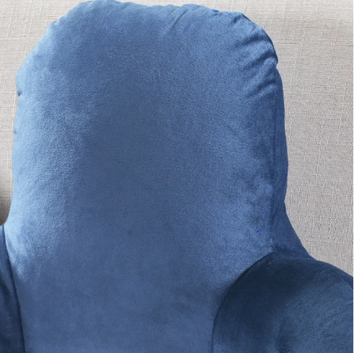 Soft Velvet Armrest Back Support Floor Pillow