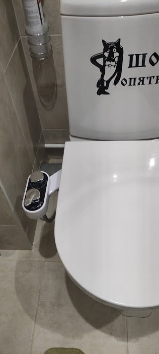 Premium Warm Water Bidet Attachment, Self Cleaning Bidet Toilet Water Spray photo review