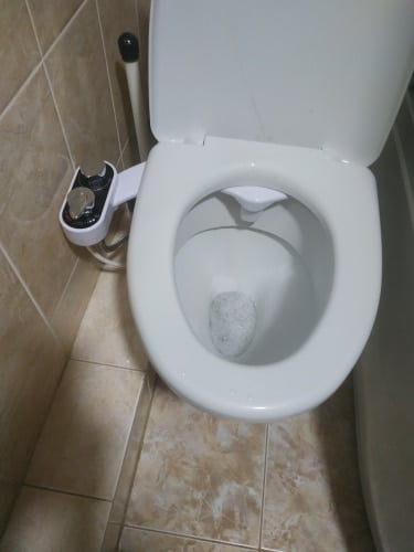 Premium Warm Water Bidet Attachment, Self Cleaning Bidet Toilet Water Spray photo review