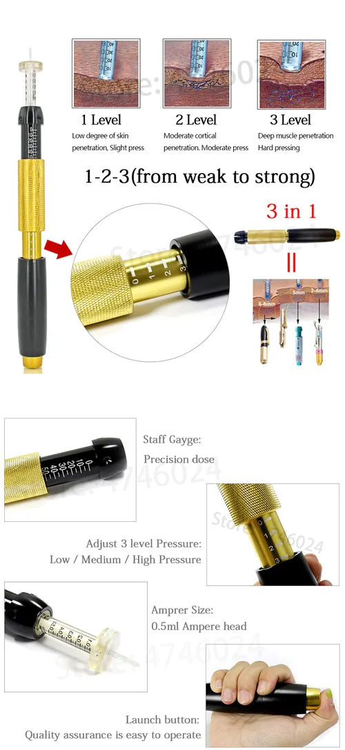 Professional Hyaluron Pen High Pressure