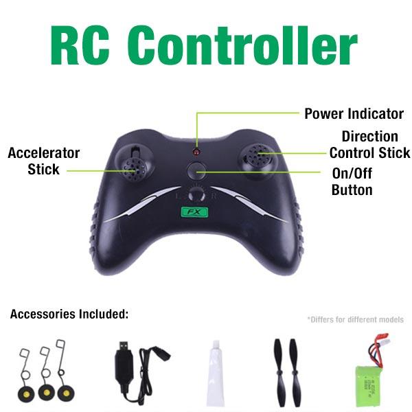 rc plane controller