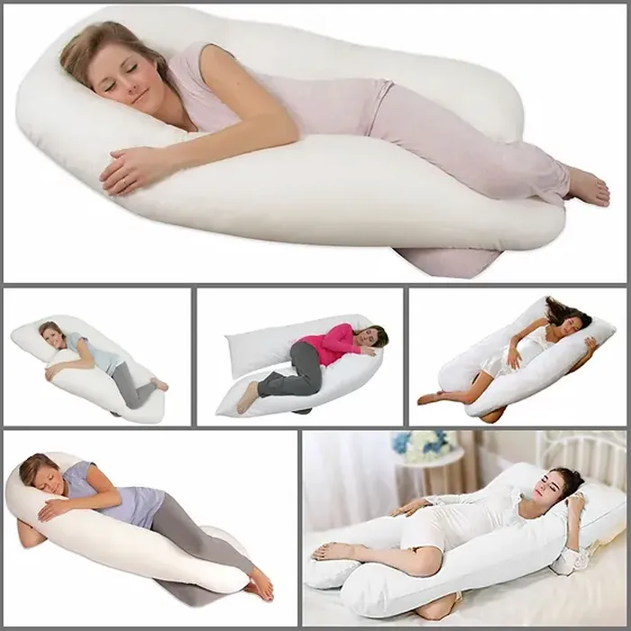 U-shaped Cotton Pregnant Women Pillow And Cushion Waist Pillow