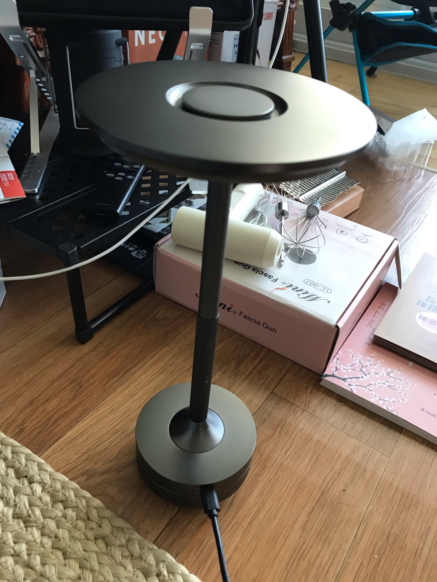 Rechargeable Touch Control LED Desk Lamp with 3 Color Modes for Home Office Bedroom Coffee Bar photo review