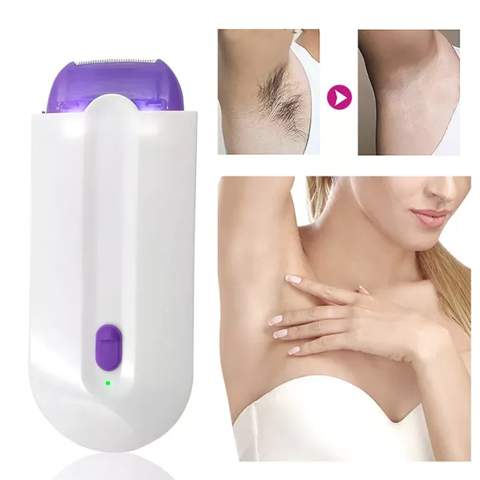 Rechargeable Painless Hair Remover for Face and Body