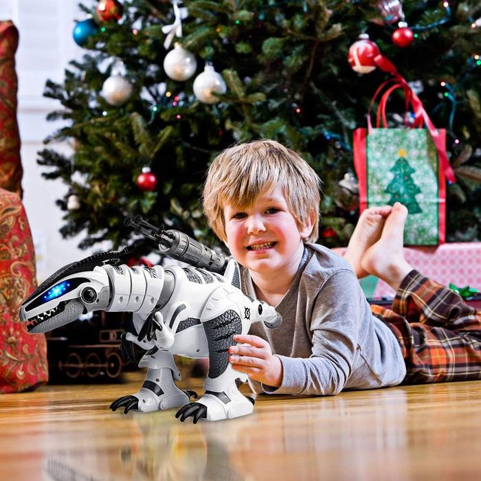 Remote Control Dinosaur Robot, Interactive Electronic Pet, RC T-Rex Toy, RC Robot Dinosaur Intelligent Interactive Smart Toy