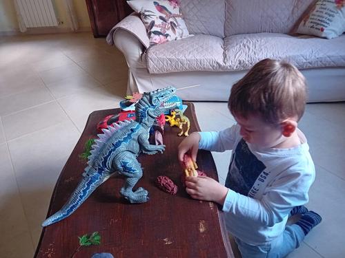 Remote Control Dinosaur Toys, LED Light Up Dinosaur Toys, Robot Toys Dinosaurs photo review