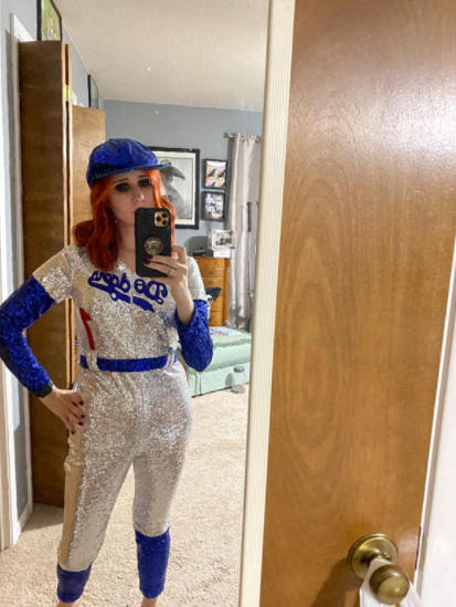 Halloween Costumes Baseball Uniform photo review