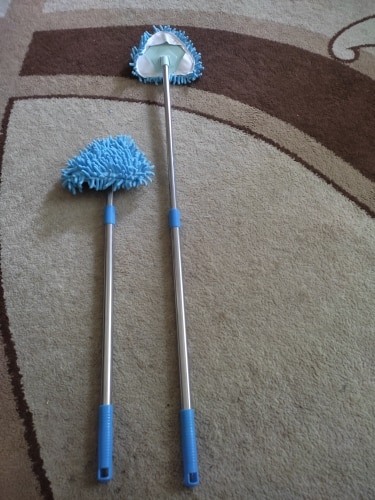 Rotatable Adjustable Triangle Cleaning Mop photo review