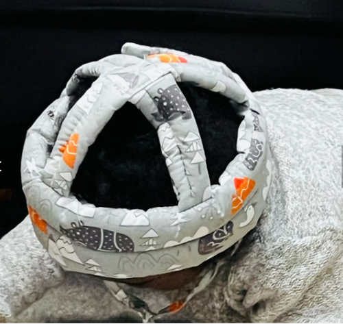 Baby Safety Helmet Anti-Collision Head Protection Hat photo review