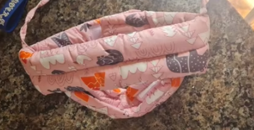 Baby Safety Helmet Anti-Collision Head Protection Hat photo review